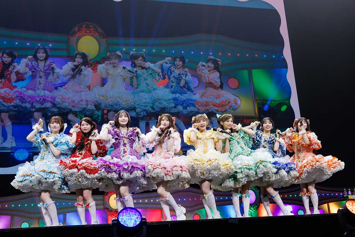 CUTIE STREET、初Kアリーナワンマンで“KAWAII”を体現　武道館サプライズ発表に大熱狂【ライブレポート】