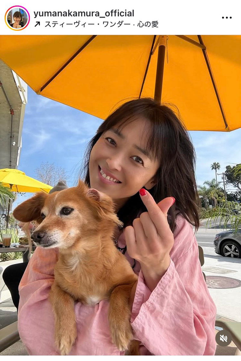 中村由真の実際の投稿【写真:インスタグラム(@yumanakamura_official)より】