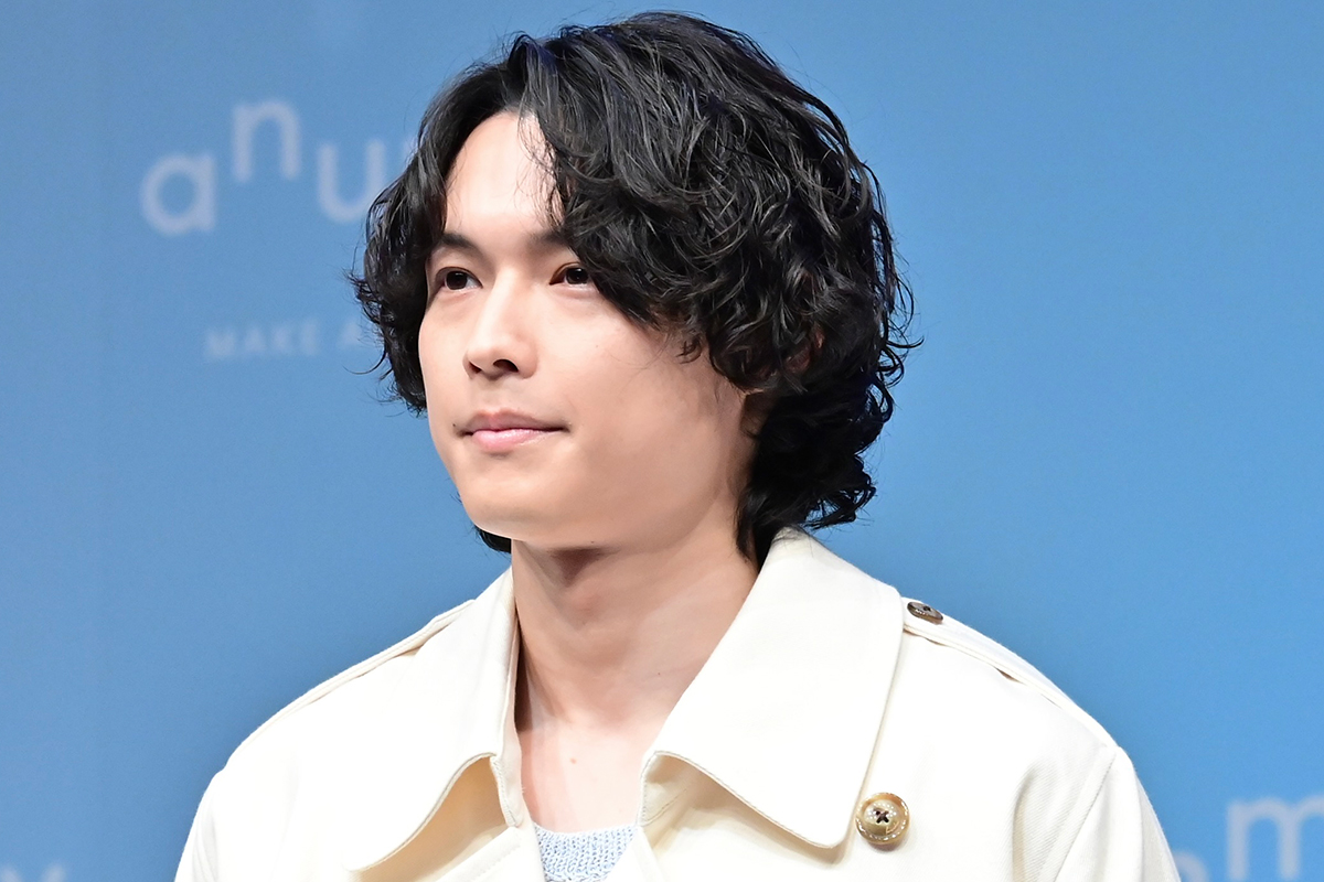 イベントに登壇したSixTONESの松村北斗【写真：ENCOUNT編集部】