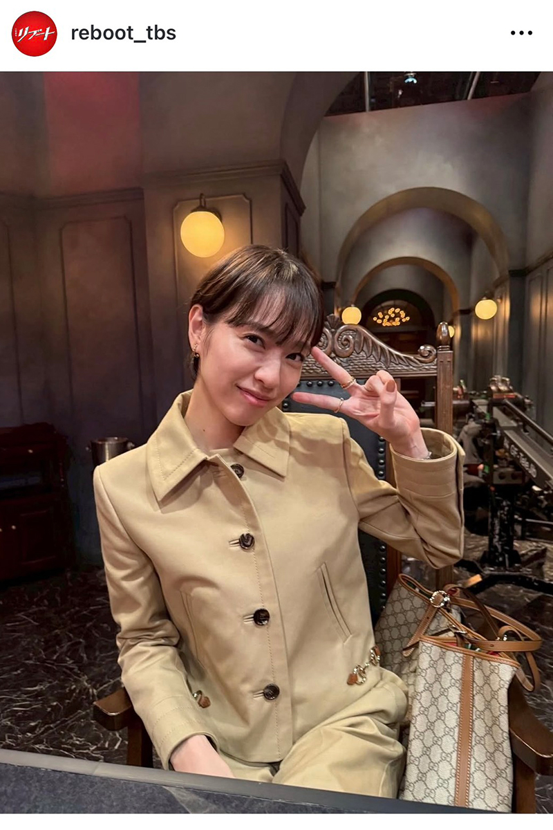 実際の投稿【写真：インスタグラム（＠reboot_tbs）より】