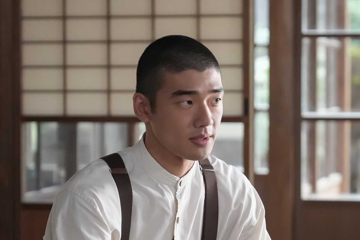 正木を演じる日高由起刀【写真:(C)NHK】