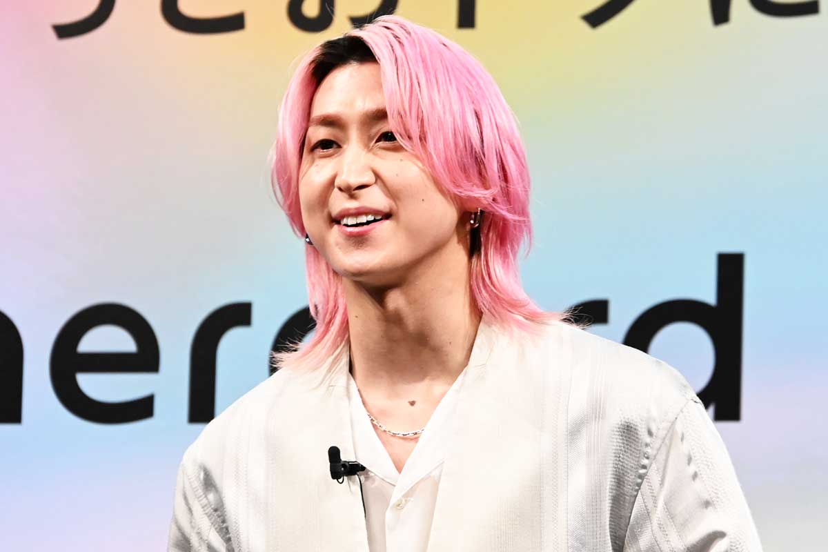 イベントに登壇したSnow Man・佐久間大介【写真：ENCOUNT編集部】