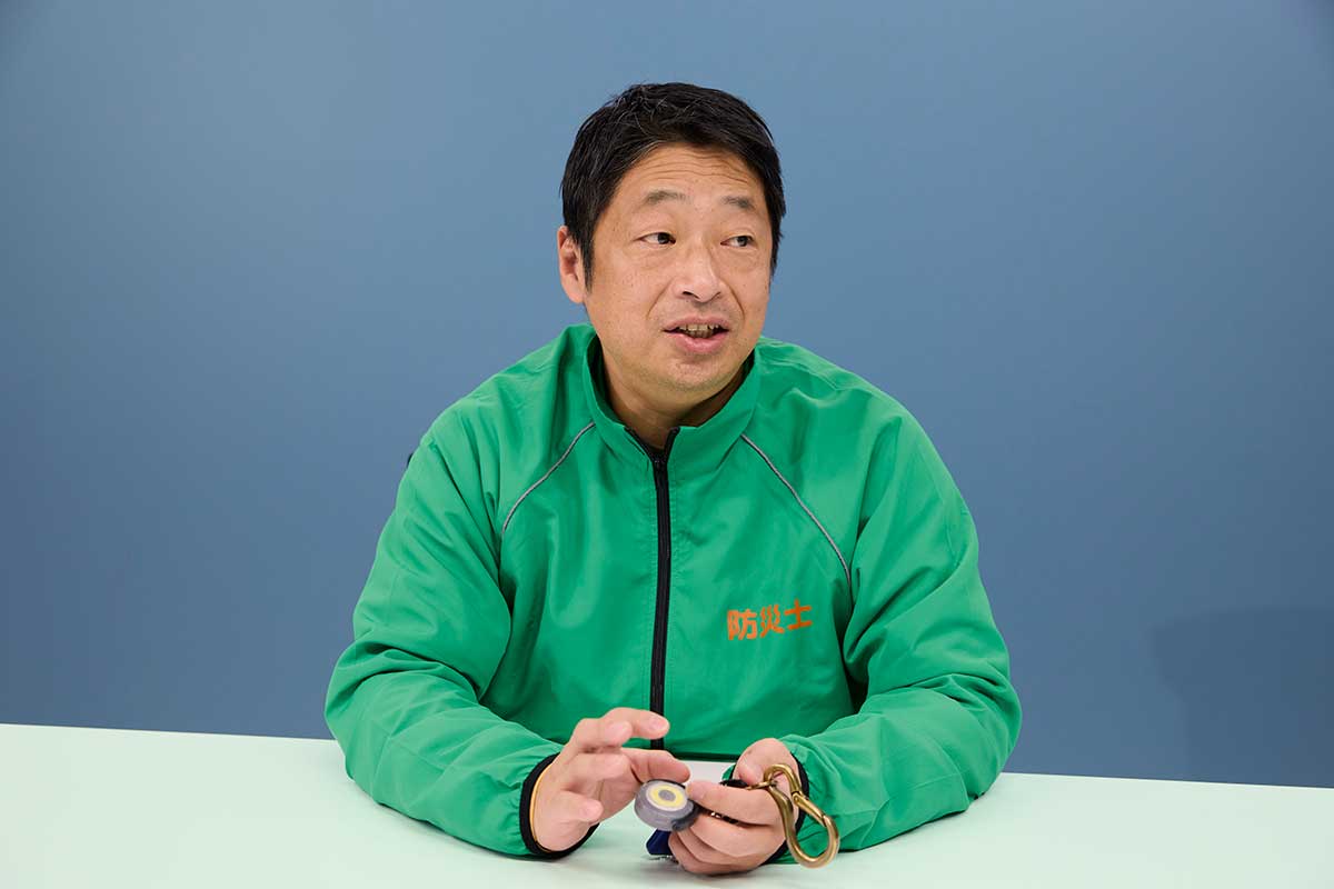 20歳当時の避難所生活を語った