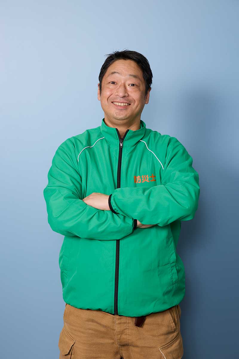 インタビューに応じた安田大サーカス・団長安田