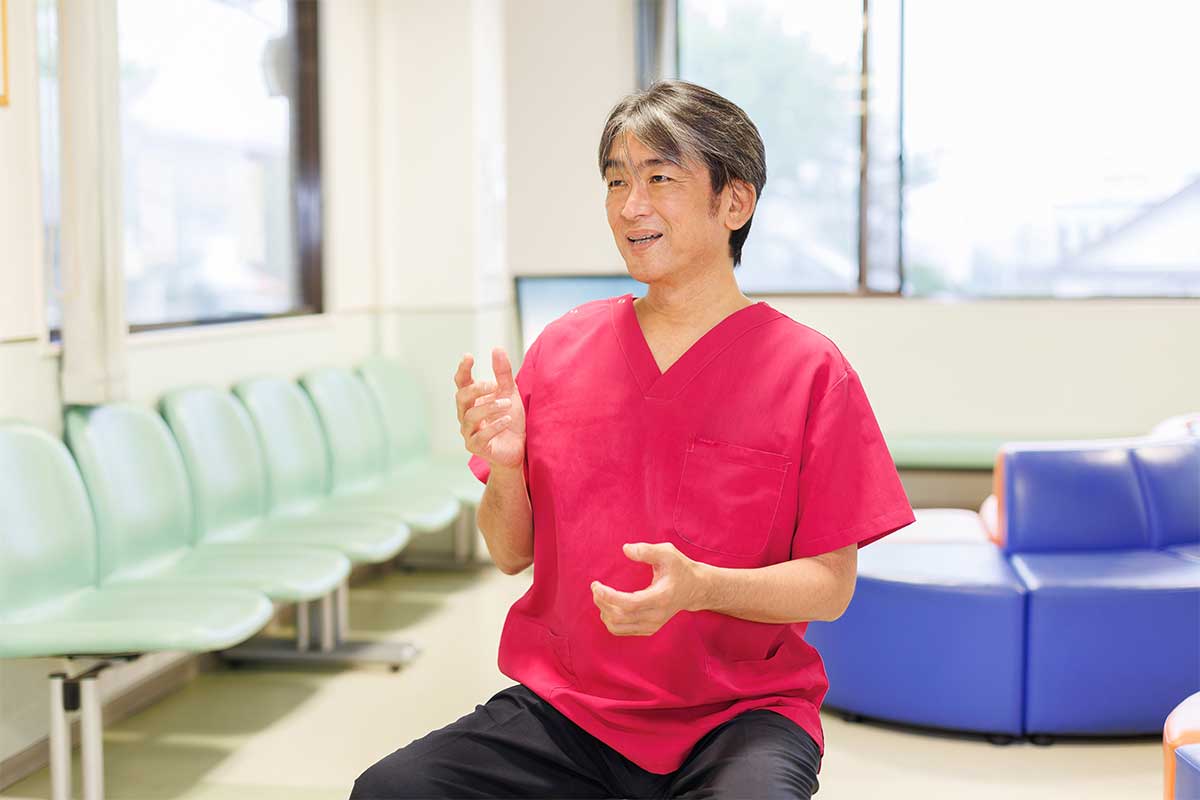林外科・内科クリニック理事長の林裕章医師【写真:本人提供】