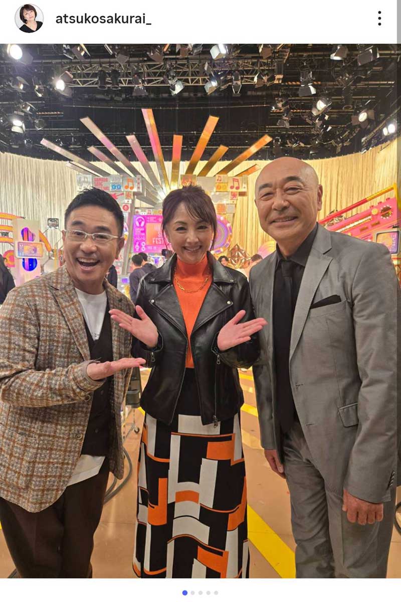 櫻井淳子の実際の投稿【写真：インスタグラム（＠atsukosakurai_）より】