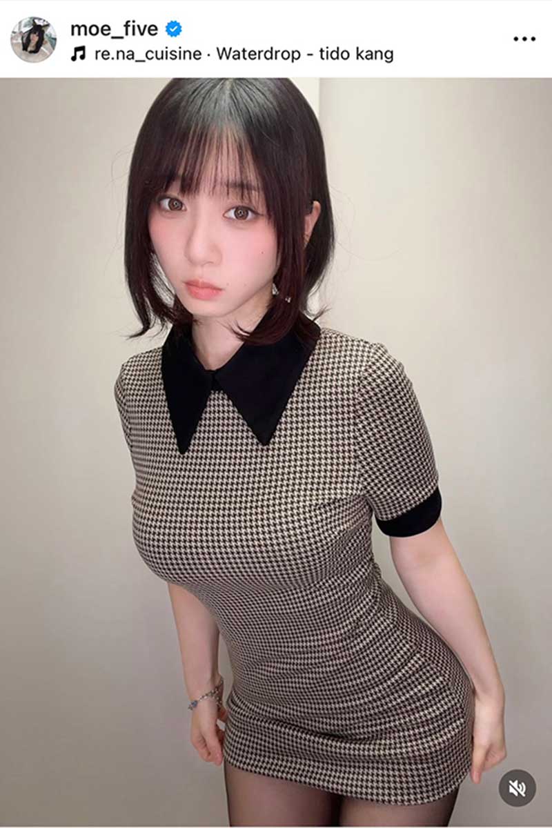 伊織もえの実際の投稿【写真：インスタグラム（＠moe_five）より】