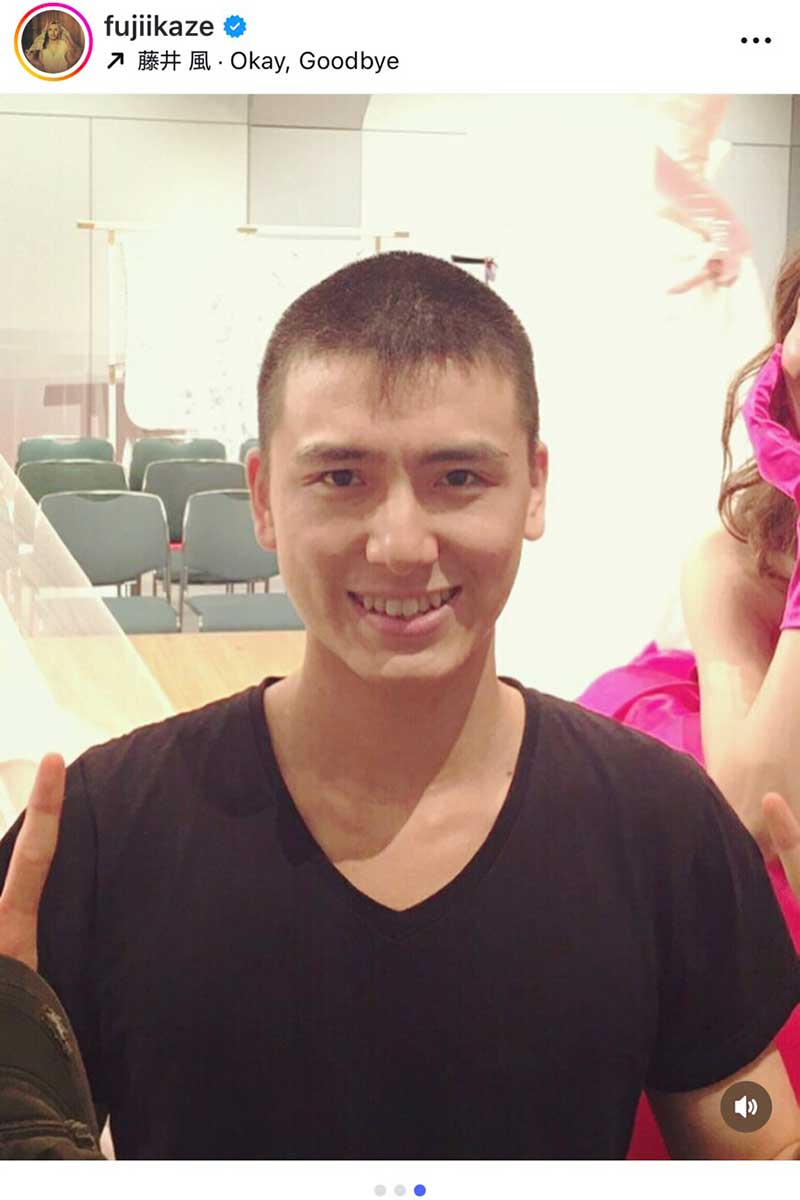 藤井風の実際の投稿【写真:インスタグラム(@fujiikaze)より】