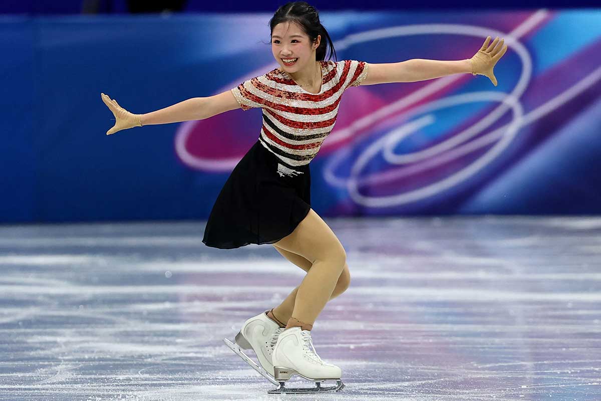フィギュア中井亜美、“首傾げポーズ”は普段「あまりしない」　人気タレント感心「五輪で終わった瞬間に…」