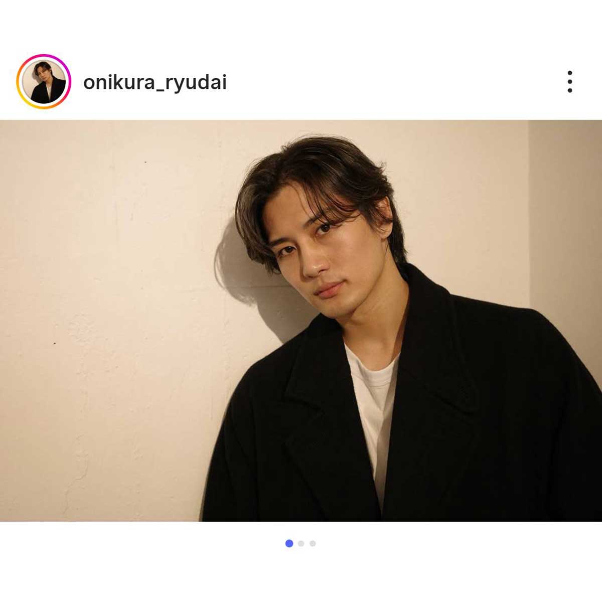 鬼倉龍大【写真：インスタグラム（＠onikura_ryudai）より】