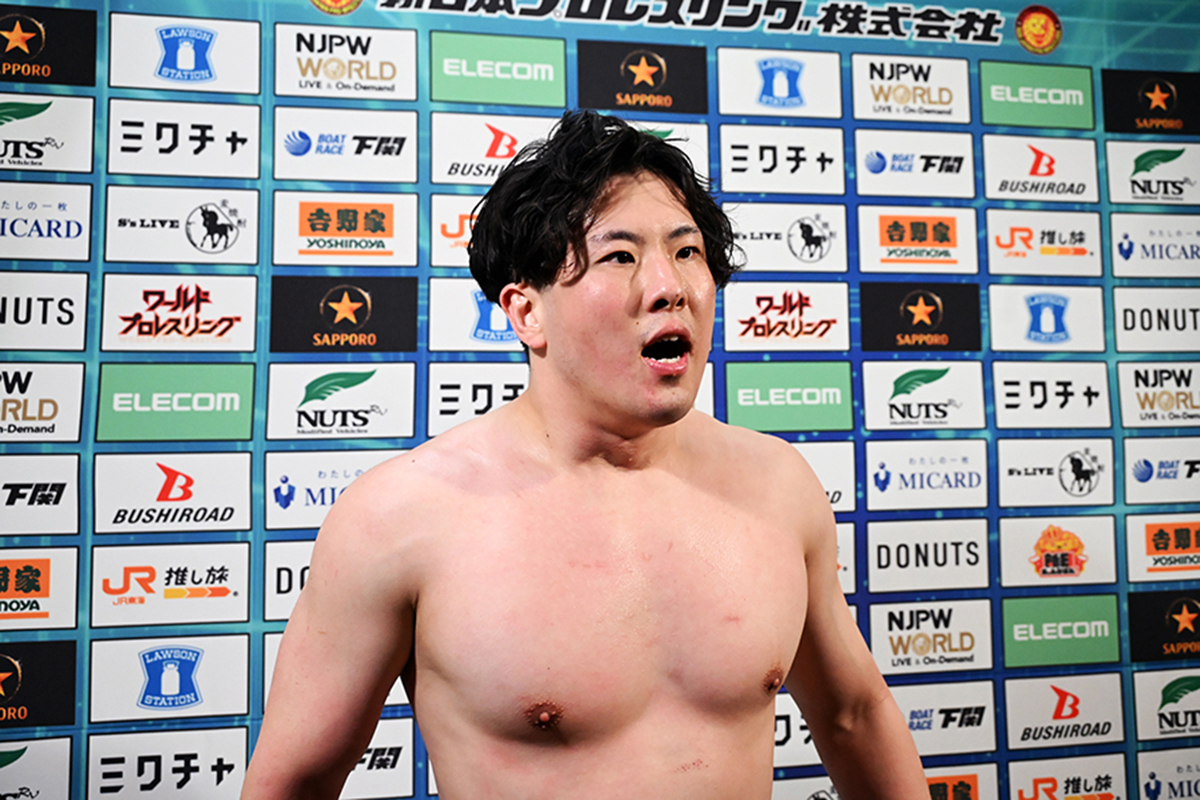 旗揚げ記念日にジュニア王座に挑戦するマスター・ワト