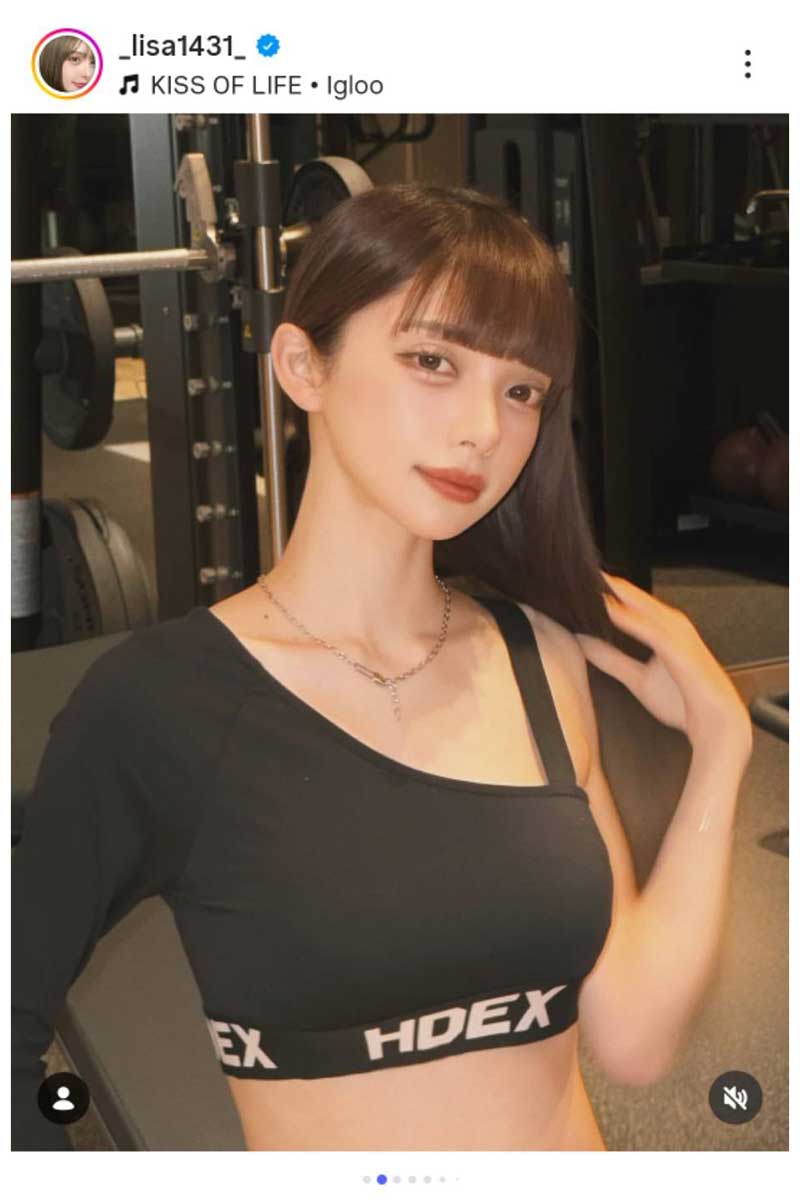 渡辺リサ【写真：インスタグラム（＠_lisa1431_）より】