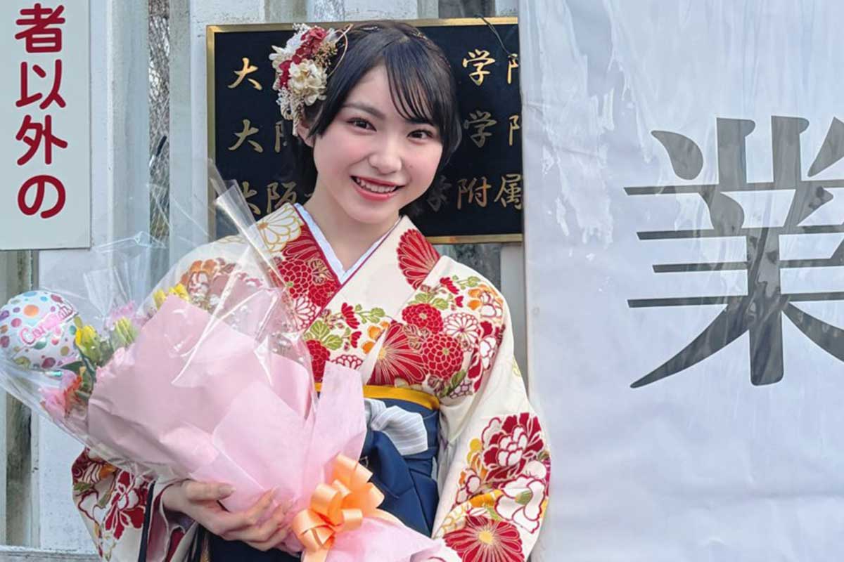 NMB48・吉見純音【写真：X（＠Yoshimin_1018）より】