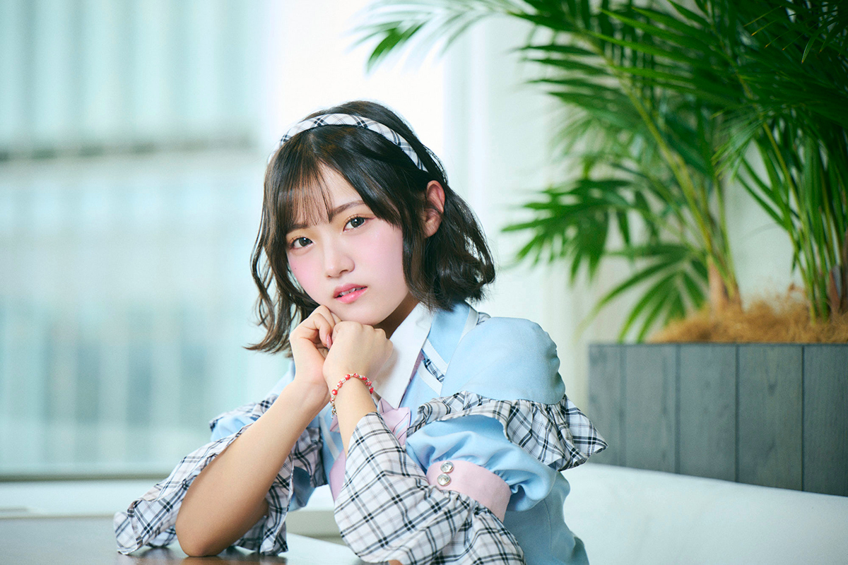 インタビューでアイドル挑戦への思いを語った【写真：Jumpei Yamada（ブライトイデア）】