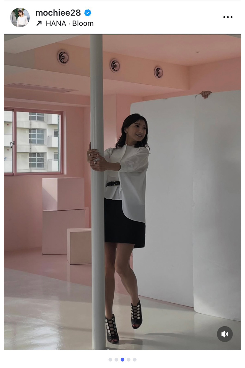 望月理恵の実際の投稿【写真：インスタグラム（＠mochiee28）より】