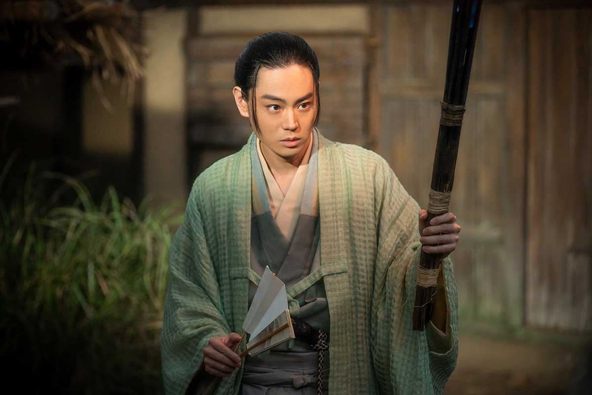 竹中半兵衛を演じる菅田将暉【写真：(C)NHK】