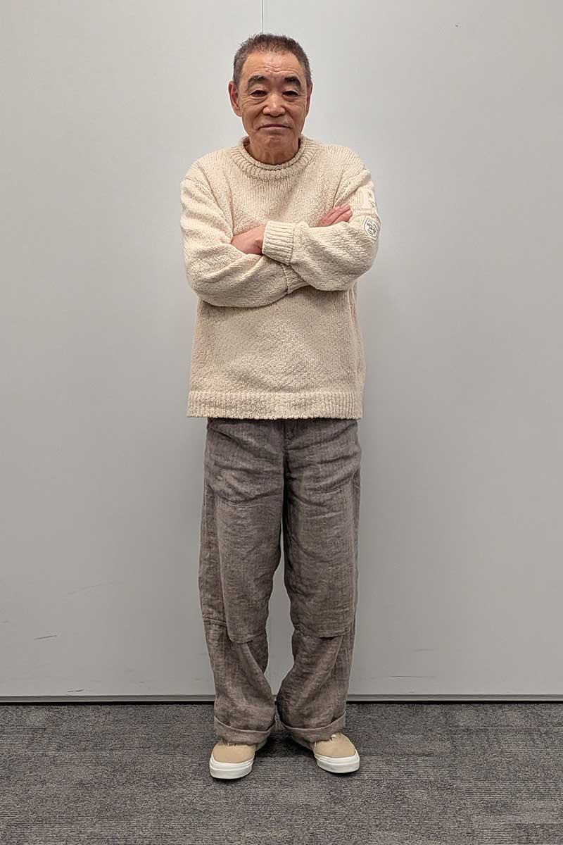 「映画好き」だと話した柄本明【写真:ENCOUNT編集部】