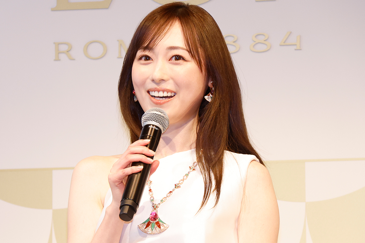 イベントに登壇した福原遥【写真:ENCOUNT編集部】