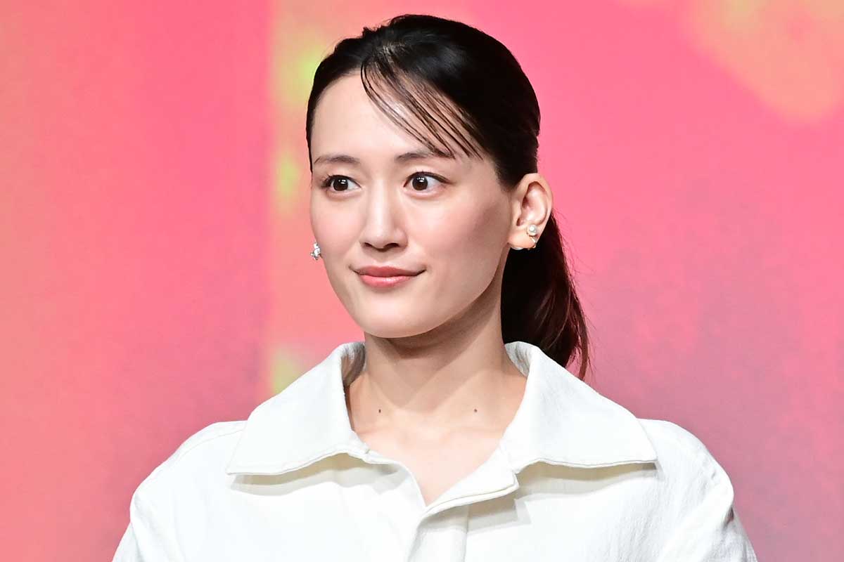 イベントに登壇した綾瀬はるか【写真:ENCOUNT編集部】