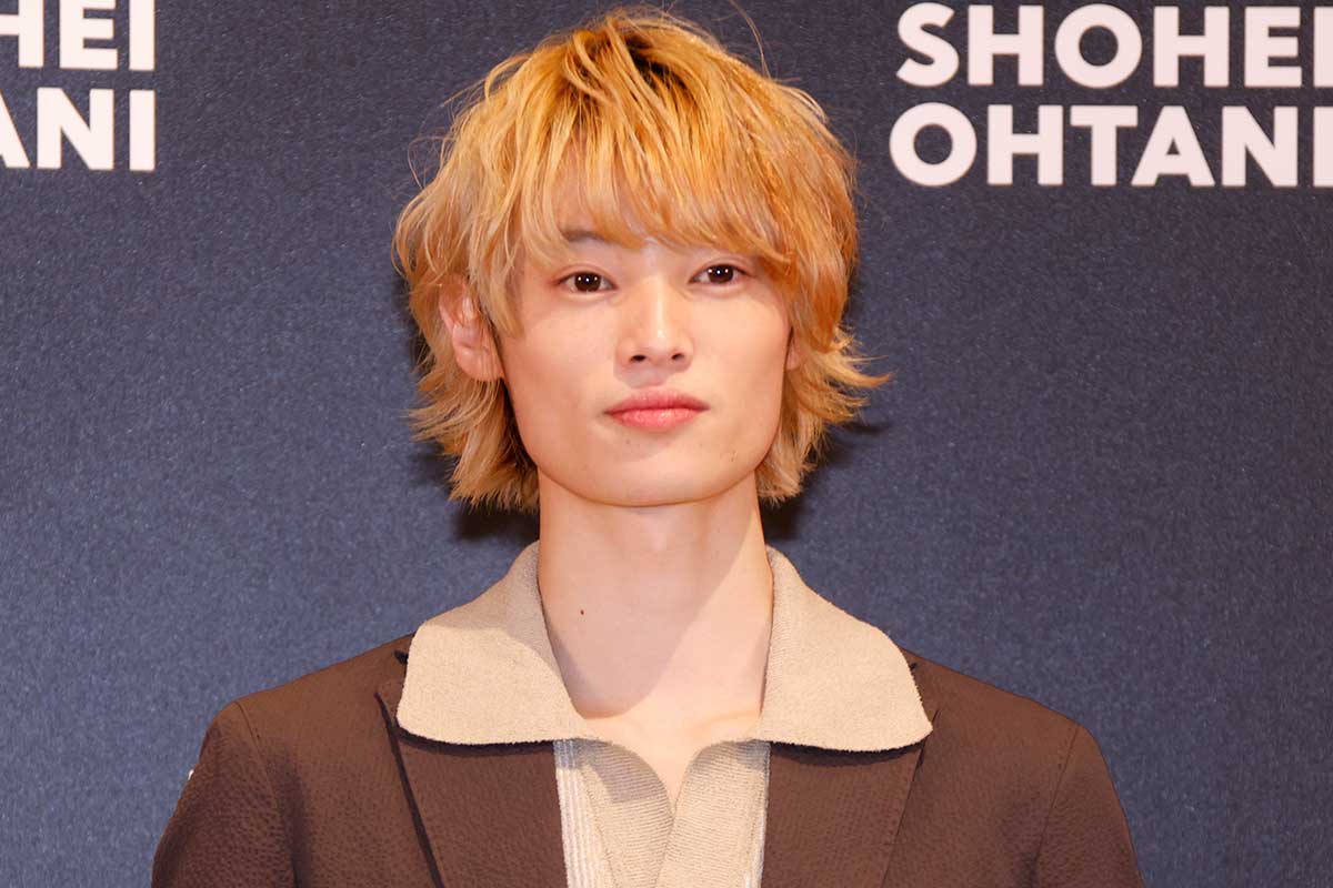 金髪イメチェンの窪塚愛流、“大谷翔平ウエア”を着こなし「これを着ながら野球ができるんじゃ」