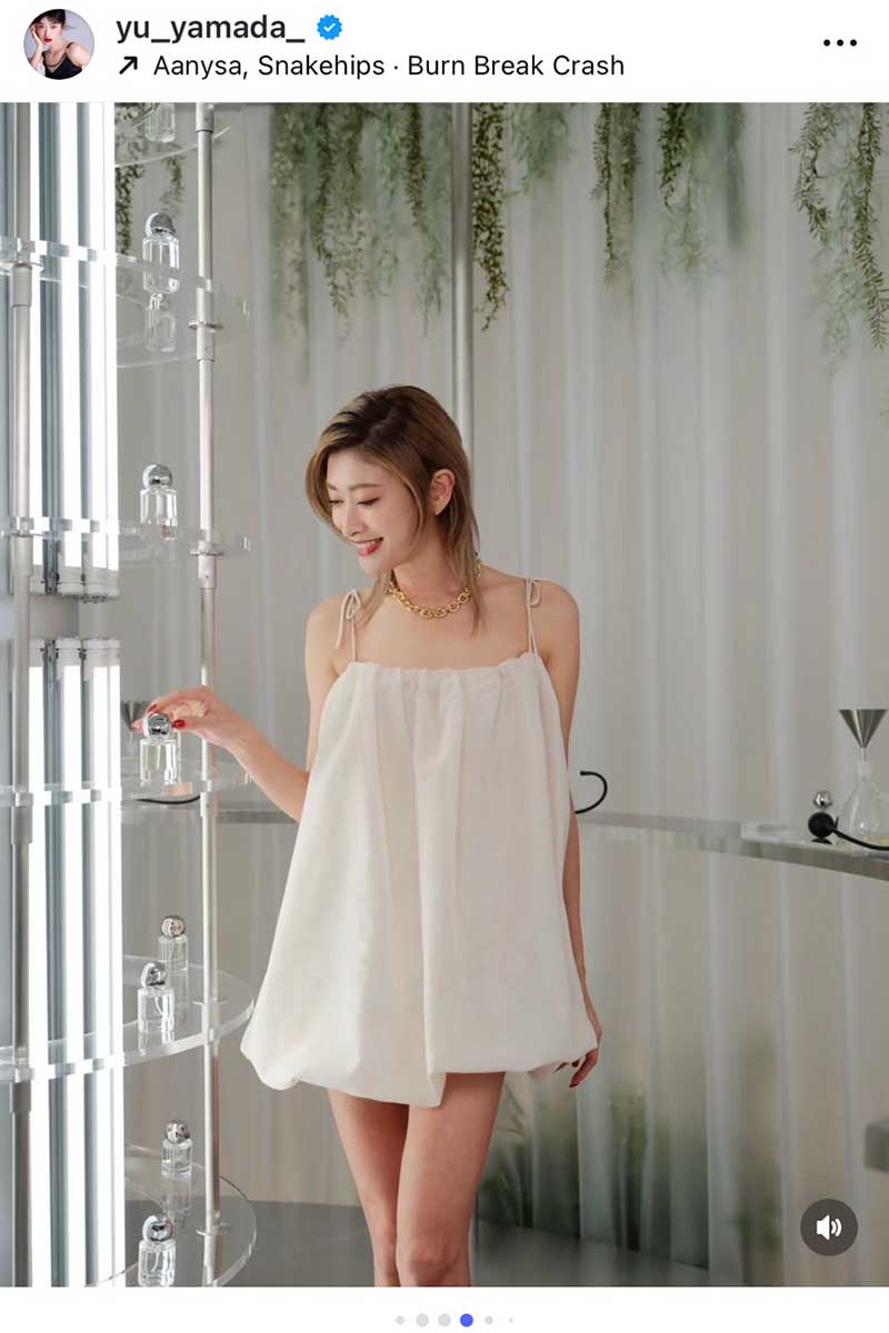 山田優【写真：インスタグラム（＠yu_yamada_）より】