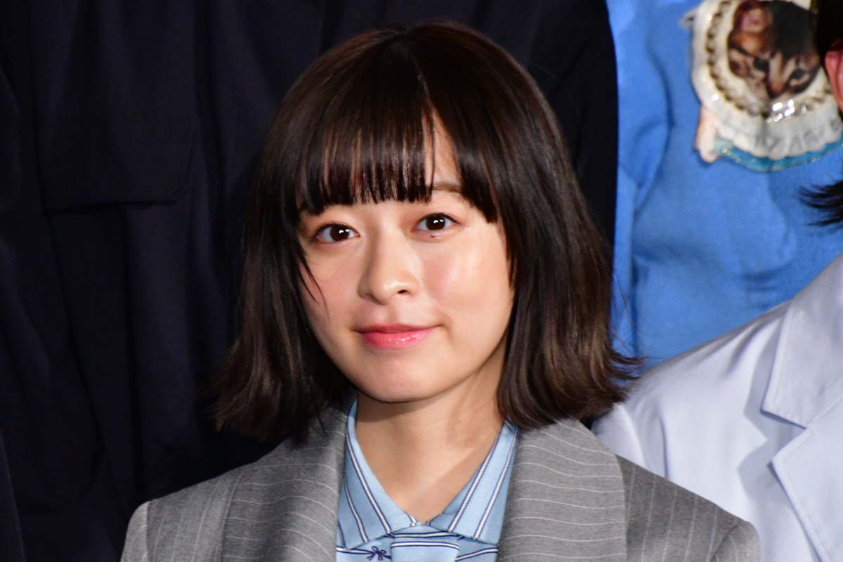 完成報告会に登壇した森七菜【写真：ENCOUNT編集部】