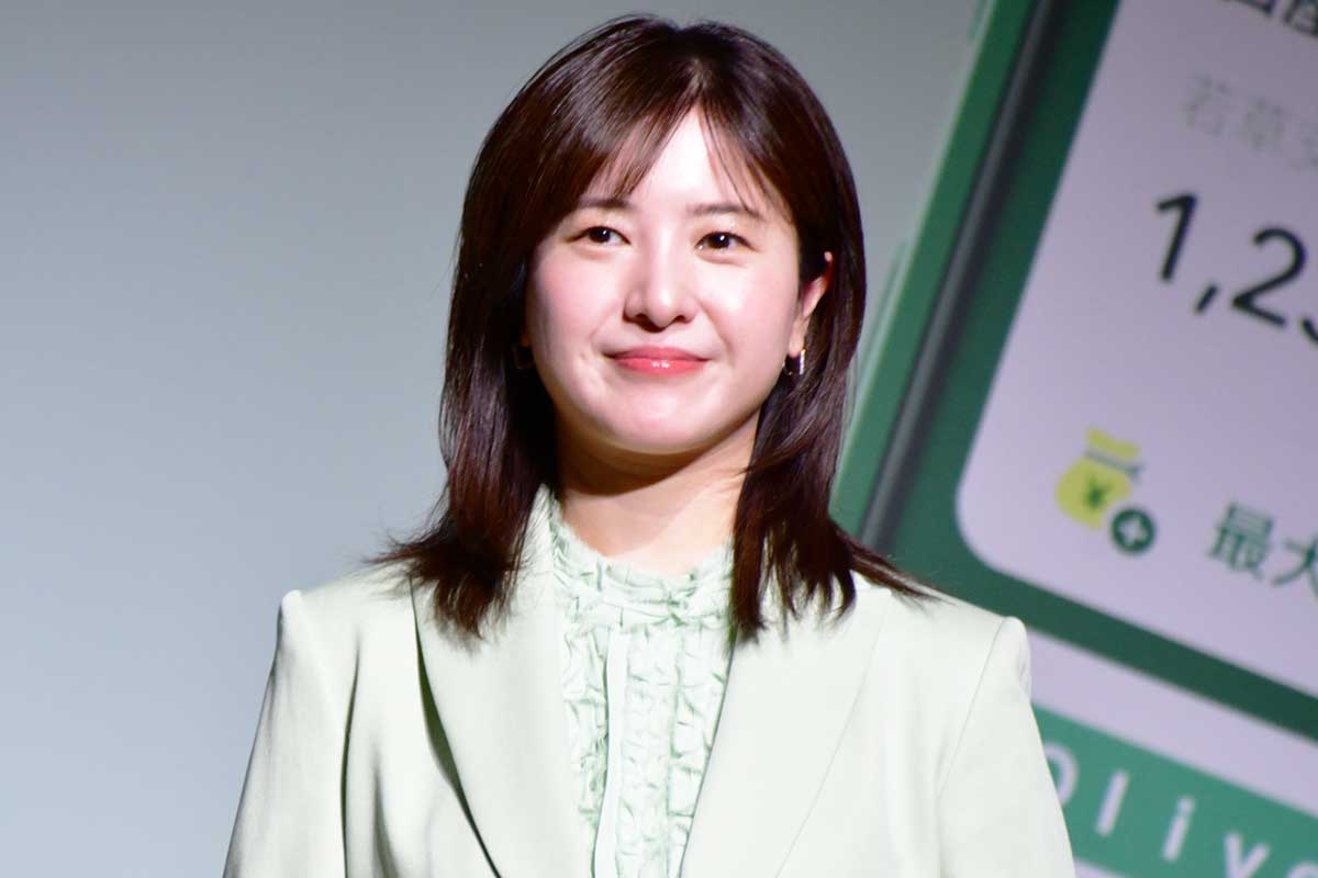 イベントに登壇した吉高由里子【写真：ENCOUNT編集部】