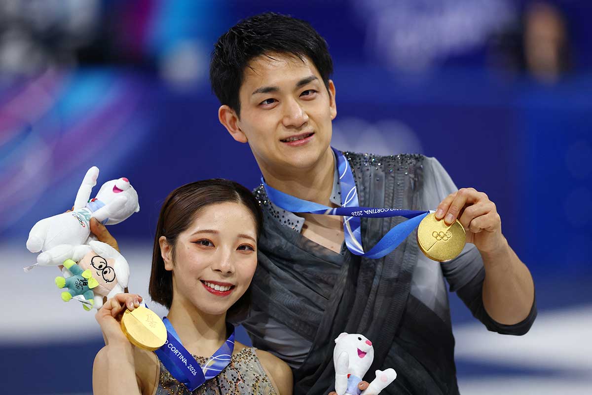 三浦璃来（左）と木原龍一【写真：ロイター】