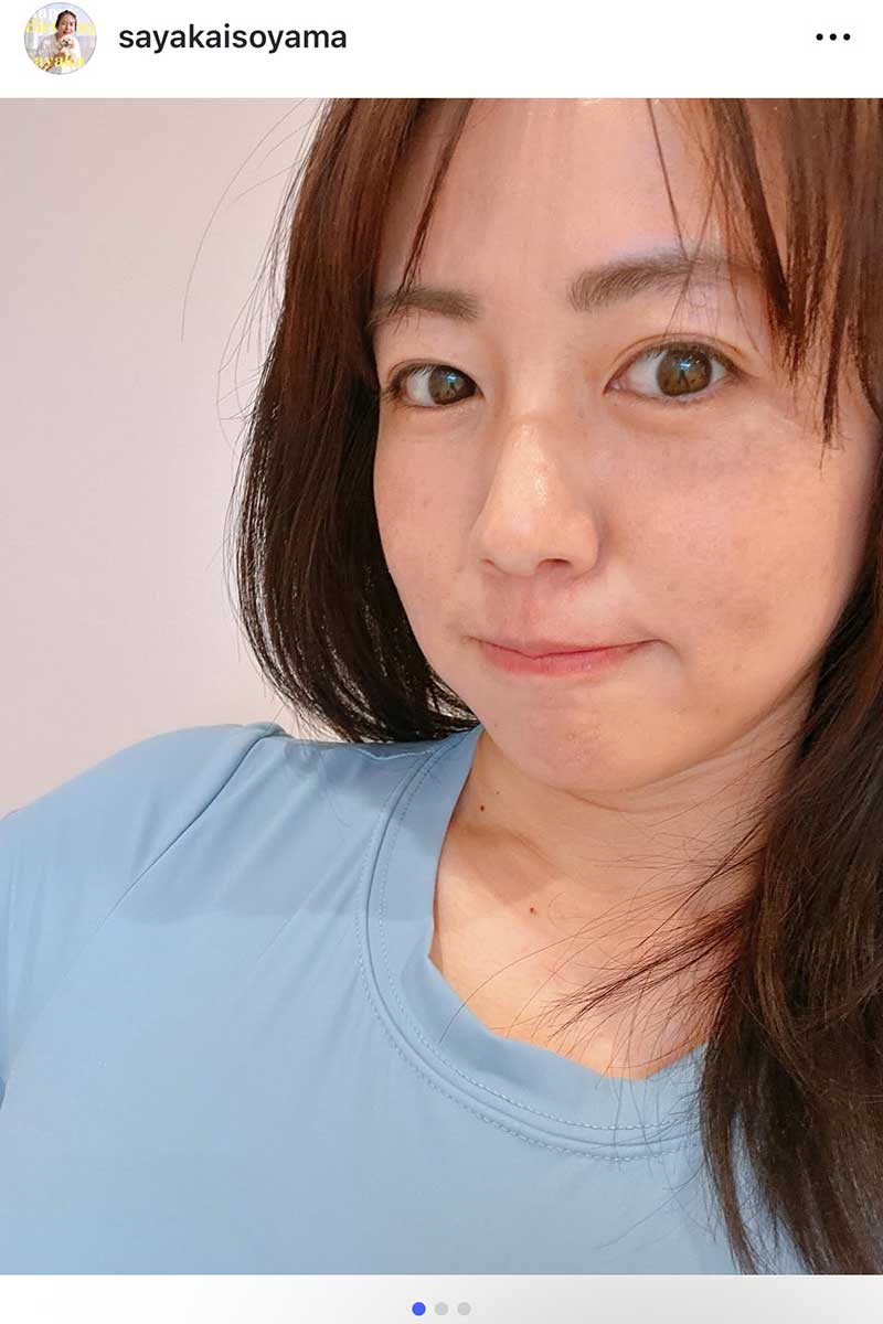 磯山さやか【写真：インスタグラム（＠sayakaisoyama）より】