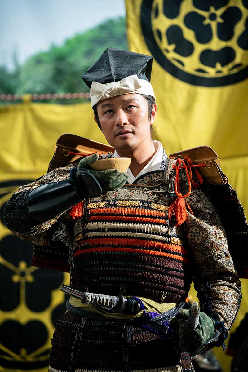 長宗我部元親を演じる磯部寛之【写真:(C)NHK】