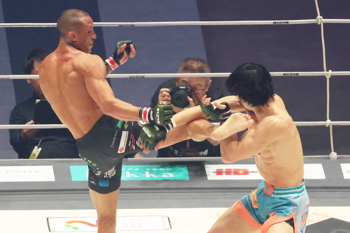 【RIZIN】“桜庭ジュニア”桜庭大世、自身初のKO負けで涙　グスタボの右フック一撃で沈む