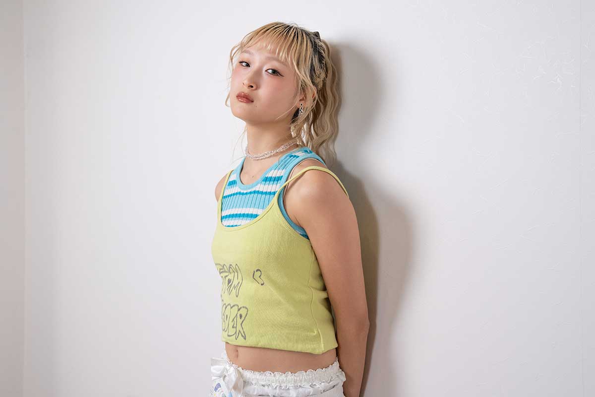 初オーディションで2度の落選を乗り越えてメンバーに選ばれたYoo【写真：増田美咲】