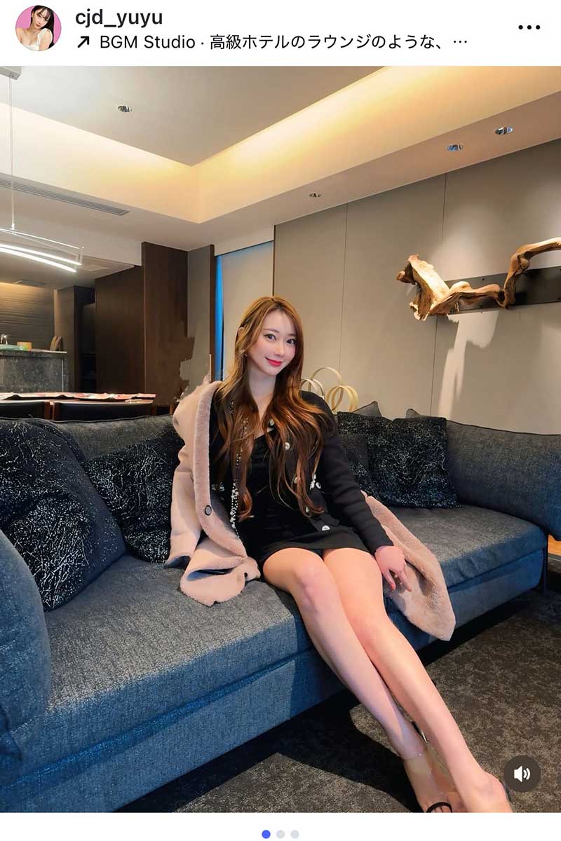 YUYU【写真：インスタグラム（＠cjd_yuyu）より】