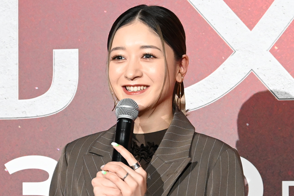 イベントに登壇したみちょぱこと池田美優【写真：ENCOUNT編集部】