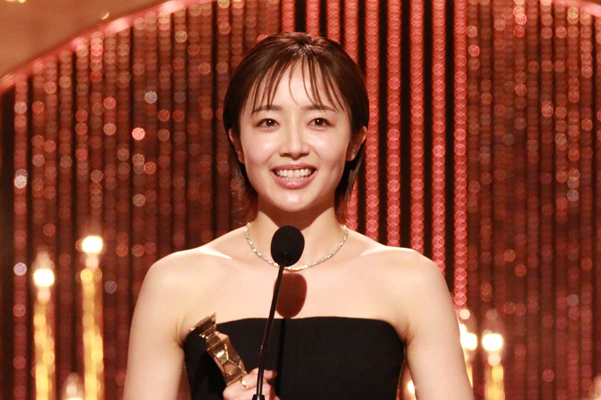 【日本アカデミー賞】森田望智、最優秀助演女優賞受賞　蒼井優に感謝「背中を押された一人でした」