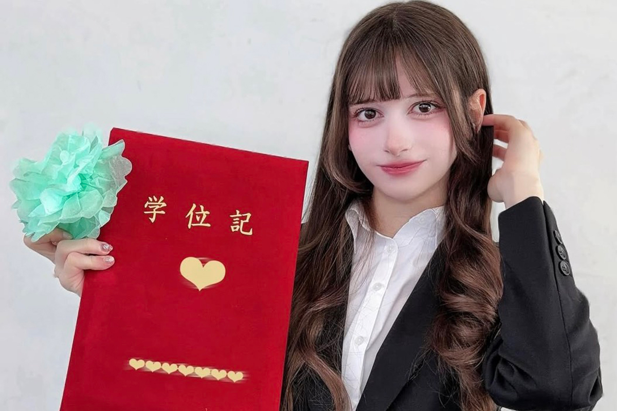 身長172cmの8頭身　スペイン出身の新人アイドル・ミマ、日本の大学卒業に称賛「えらすぎる」「すごい！」