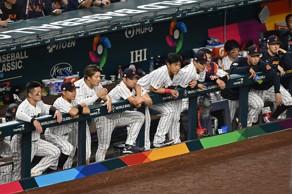 準々決勝でベネズエラに5-8で敗れた侍ジャパン【写真：Getty Images】
