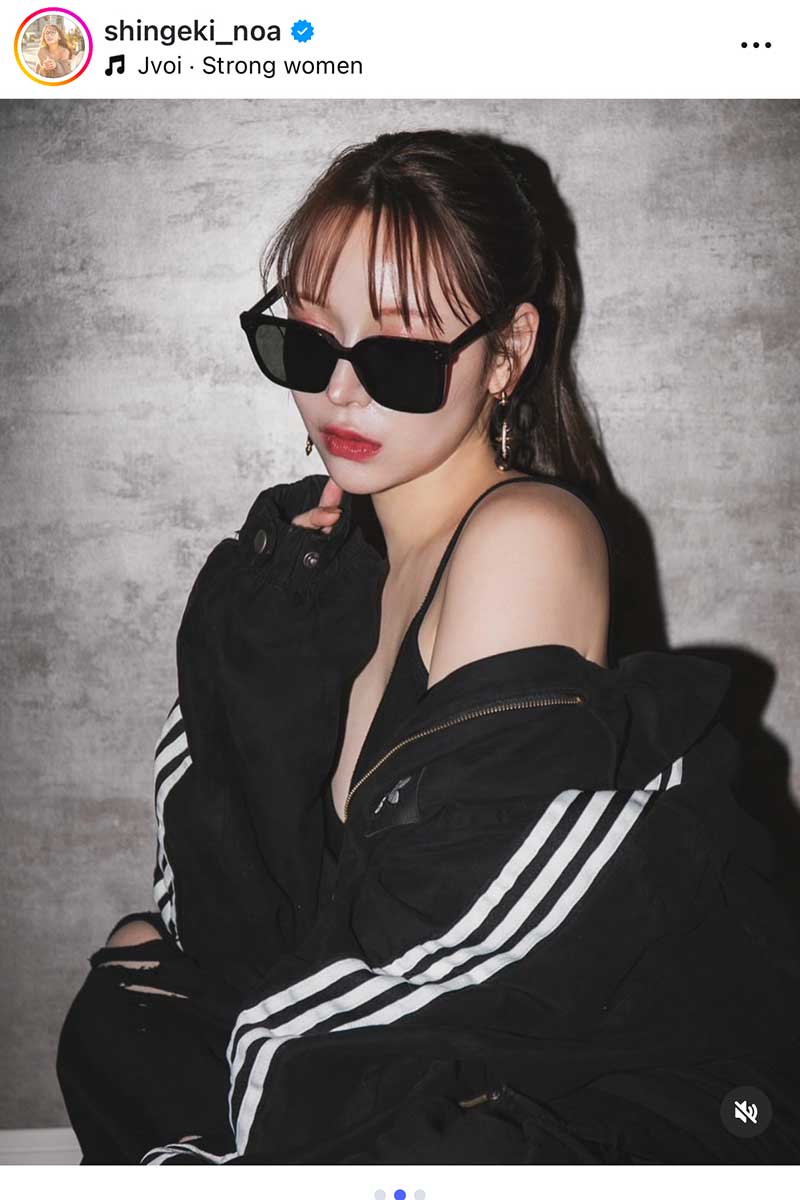 進撃のノアの実際の投稿【写真：インスタグラム（@shingeki_noa）より】