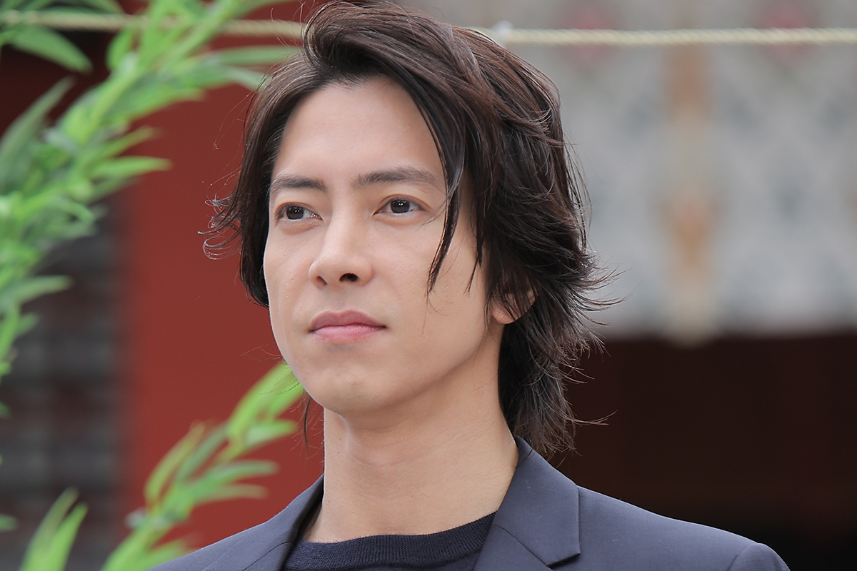 イベントに登壇した山下智久【写真：ENCOUNT編集部】