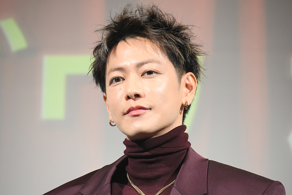 授賞式に出席した佐藤健【写真：ENCOUNT編集部】