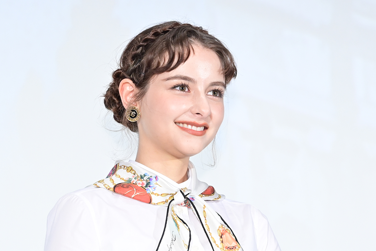 イベントに登壇した嵐莉菜【写真：ENCOUNT編集部】