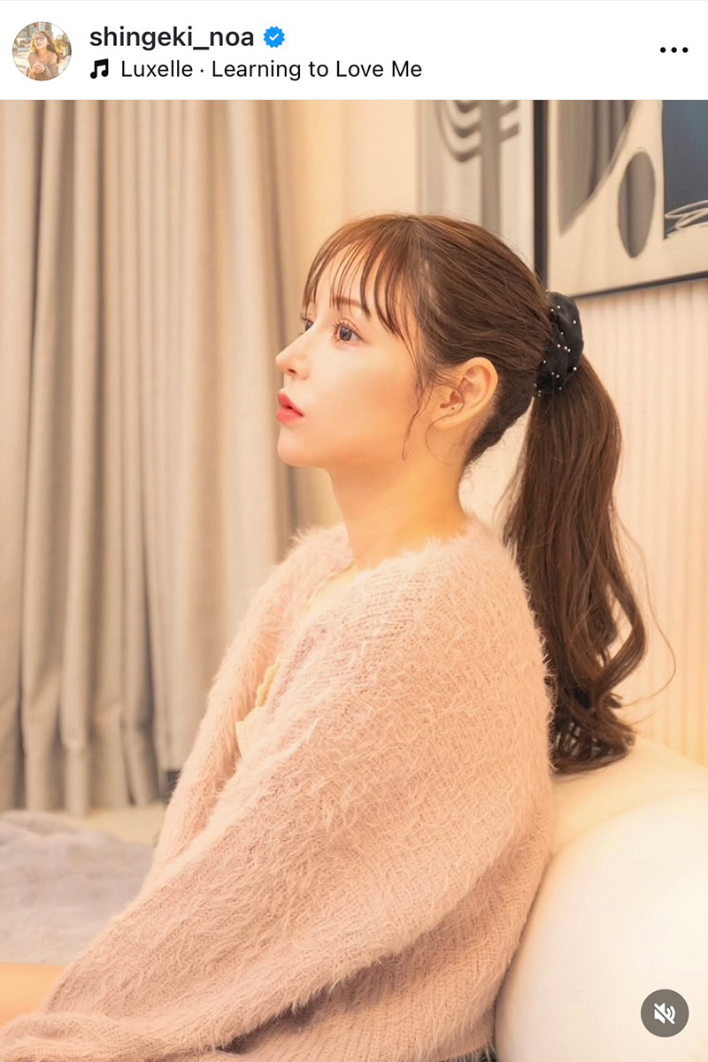 進撃のノアの実際の投稿【写真:インスタグラム(@shingeki_noa)より】