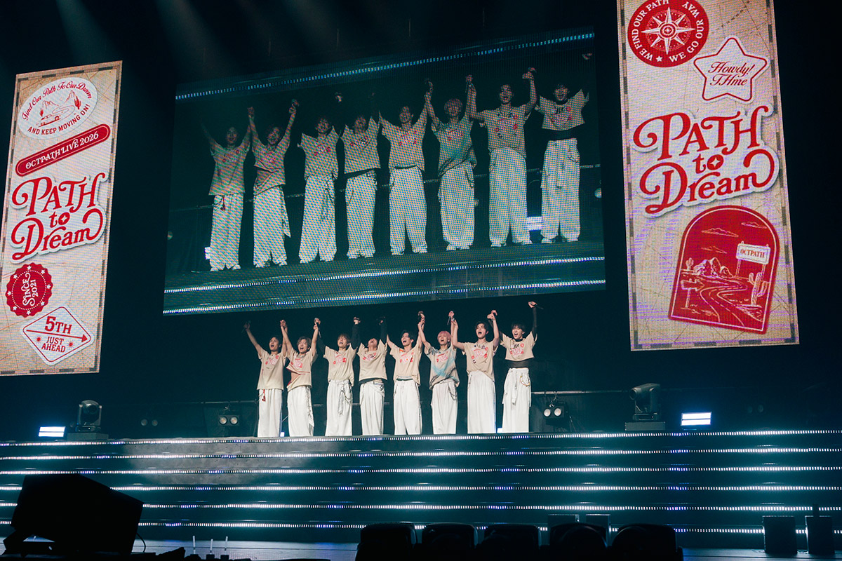 「OCTPATH LIVE 2026 -PATH to Dream-」を開催した【写真:武田真和】