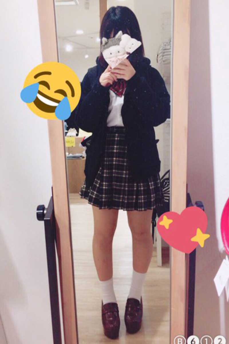 にゃーぷり・ぷりんの実際の投稿(写真は高校時代)【写真:X(@momonogumii)より】