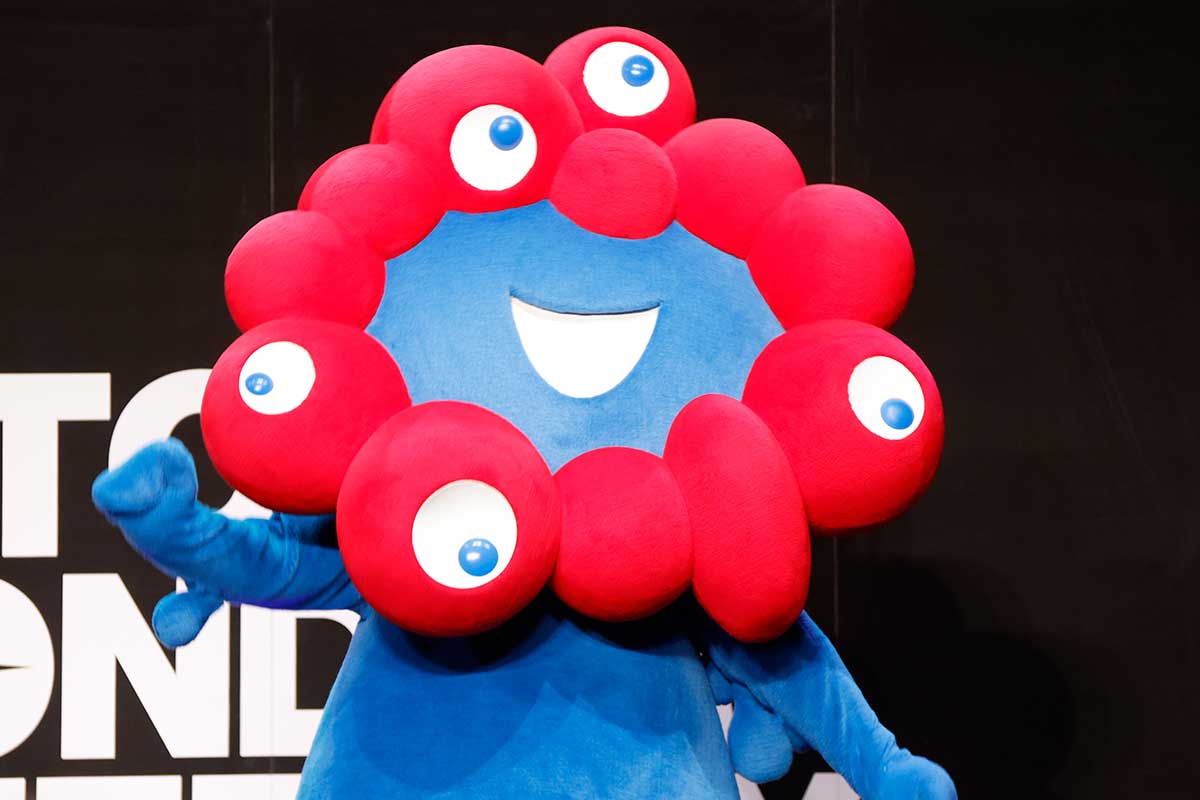 ミャクミャク【写真:ENCOUNT編集部】