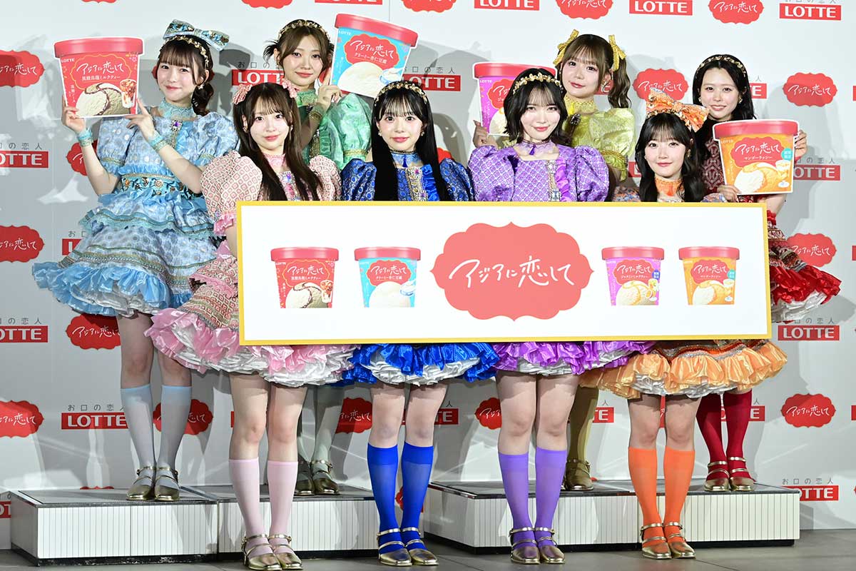 CUTIE STREET、8人が食レポで奮闘「今年一番緊張した」　“スプーンダンス”も披露