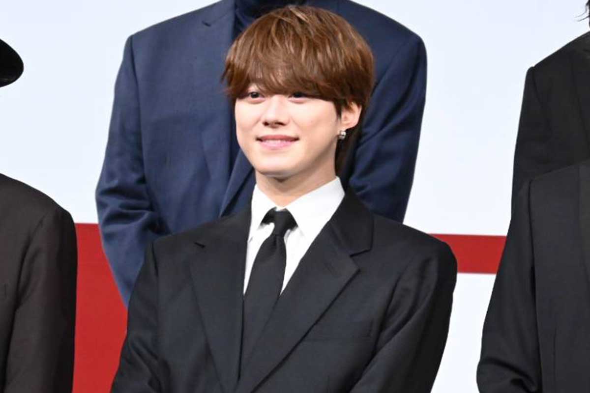 イベントに出席したなにわ男子・大橋和也【写真：ENCOUNT編集部】