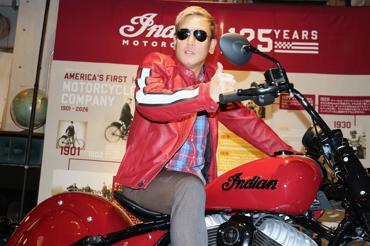 イベントに登壇したじゅんいちダビッドソン【写真:ENCOUNT編集部】