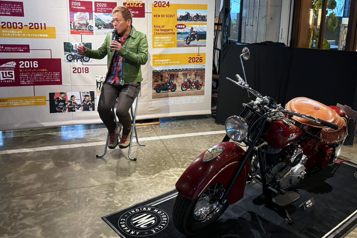 イベントに登壇したじゅんいちダビッドソン【写真:ENCOUNT編集部】
