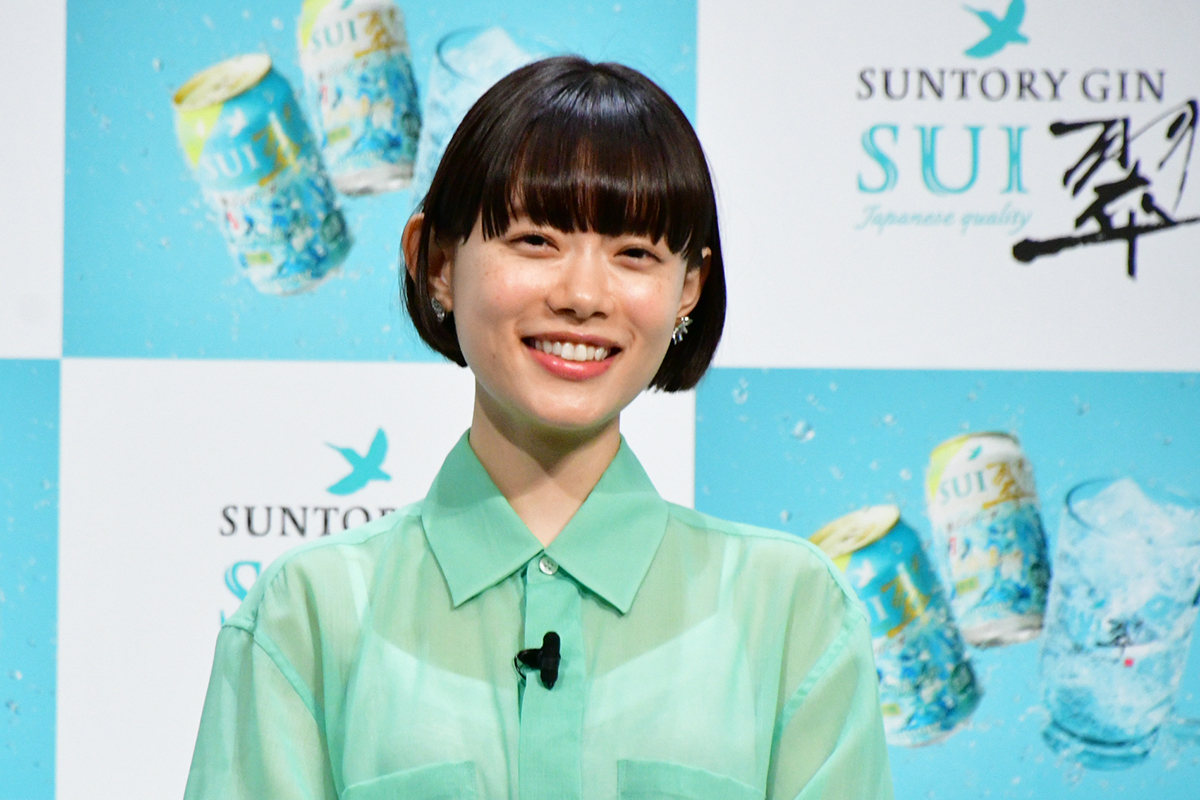 イベントに登壇した杉咲花【写真：ENCOUNT編集部】